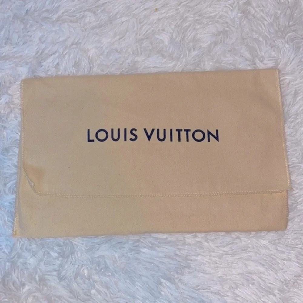 New Louis Vuitton Limited Edition Damier Denim Mono Patchwork Elizabeth Pouch